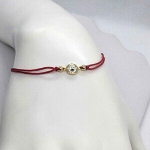 NEW Sterling Silver 925 Hamsa Design with Adjustable  Bracelet